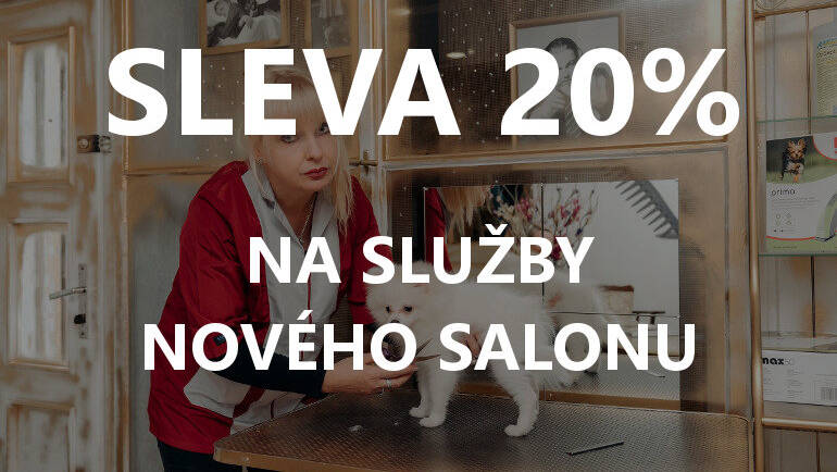 SLEVA 20% na naše služby